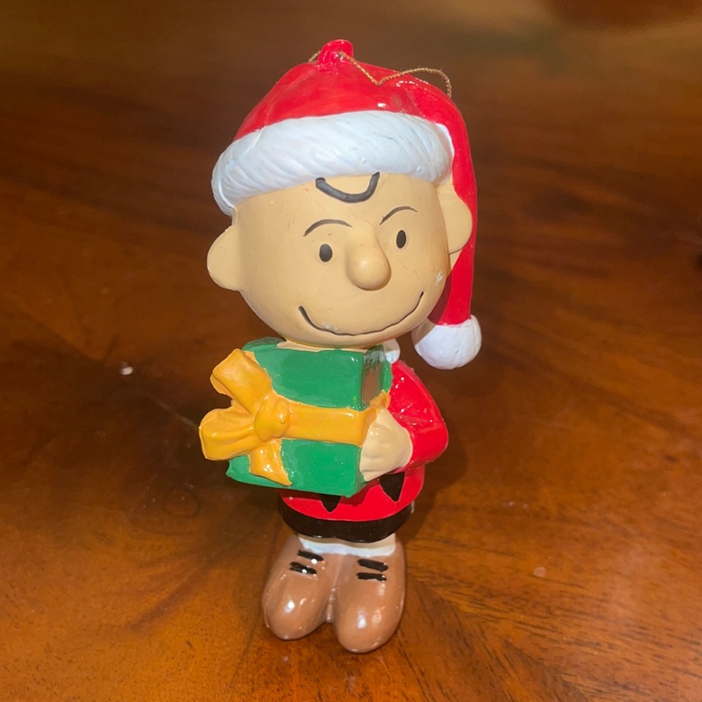 Charlie Brown Xmas Ornament Vintage